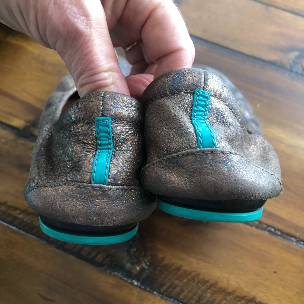 Tieks Suede Starstruck Flats - Sz 7